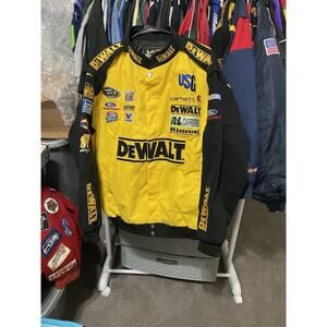 Size L-VTG DeWalt Matt Kenseth #17 NASCAR Roush Racing Jacket Men's